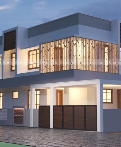 CONTEMPORARY MODERN HOME AT TRIVANDRUM